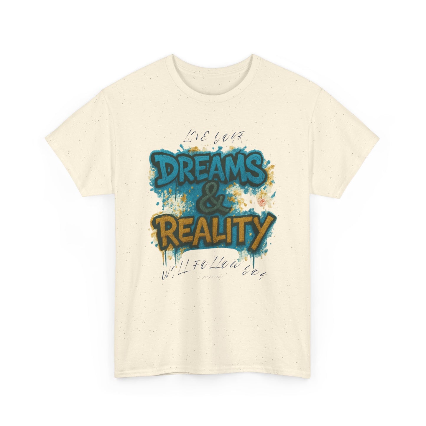 „Dreams & Reality“ – Graffiti Street Art T-Shirt
