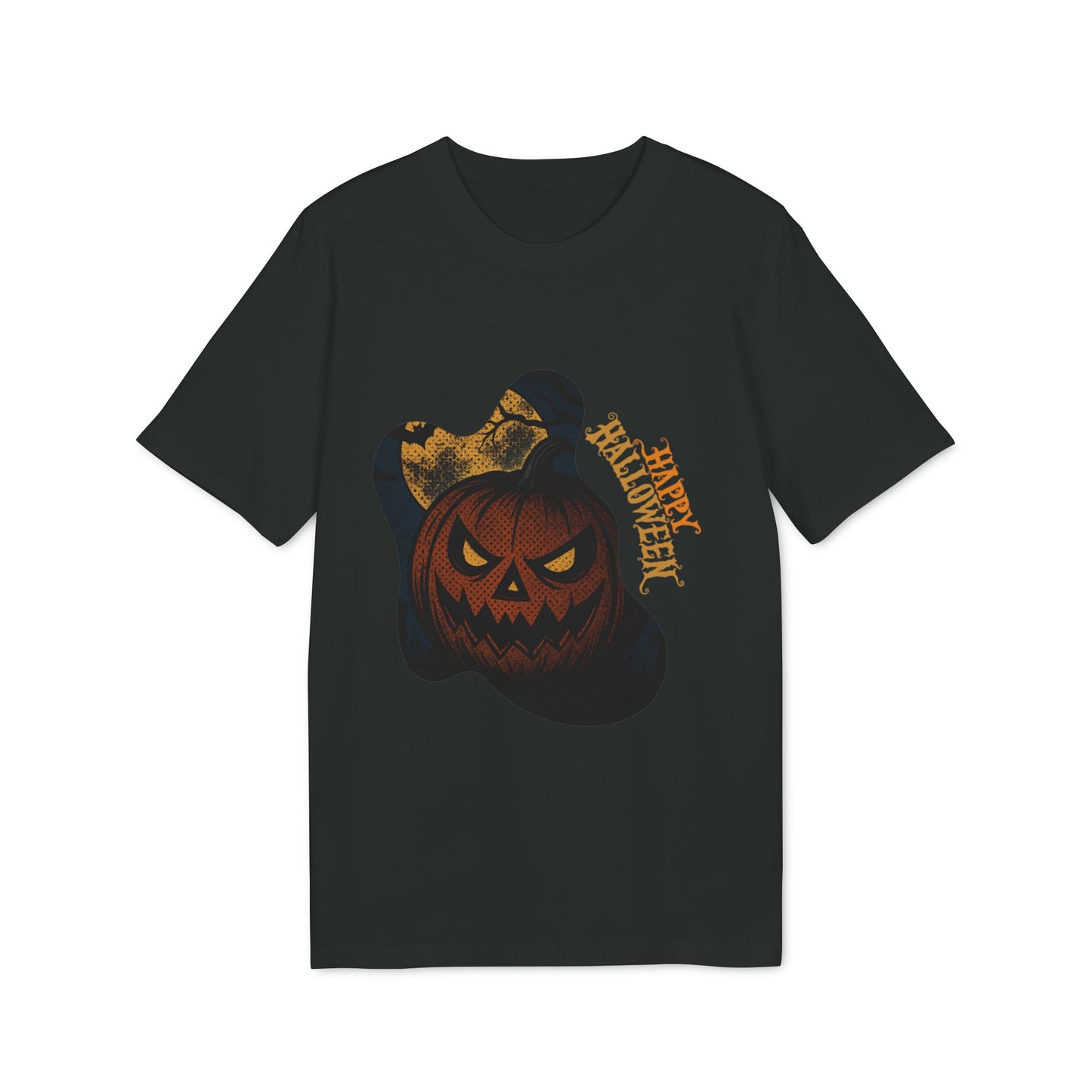Halloween Pumpkin T-Shirts – Limited Retro Horror Edition | FreshFox Design