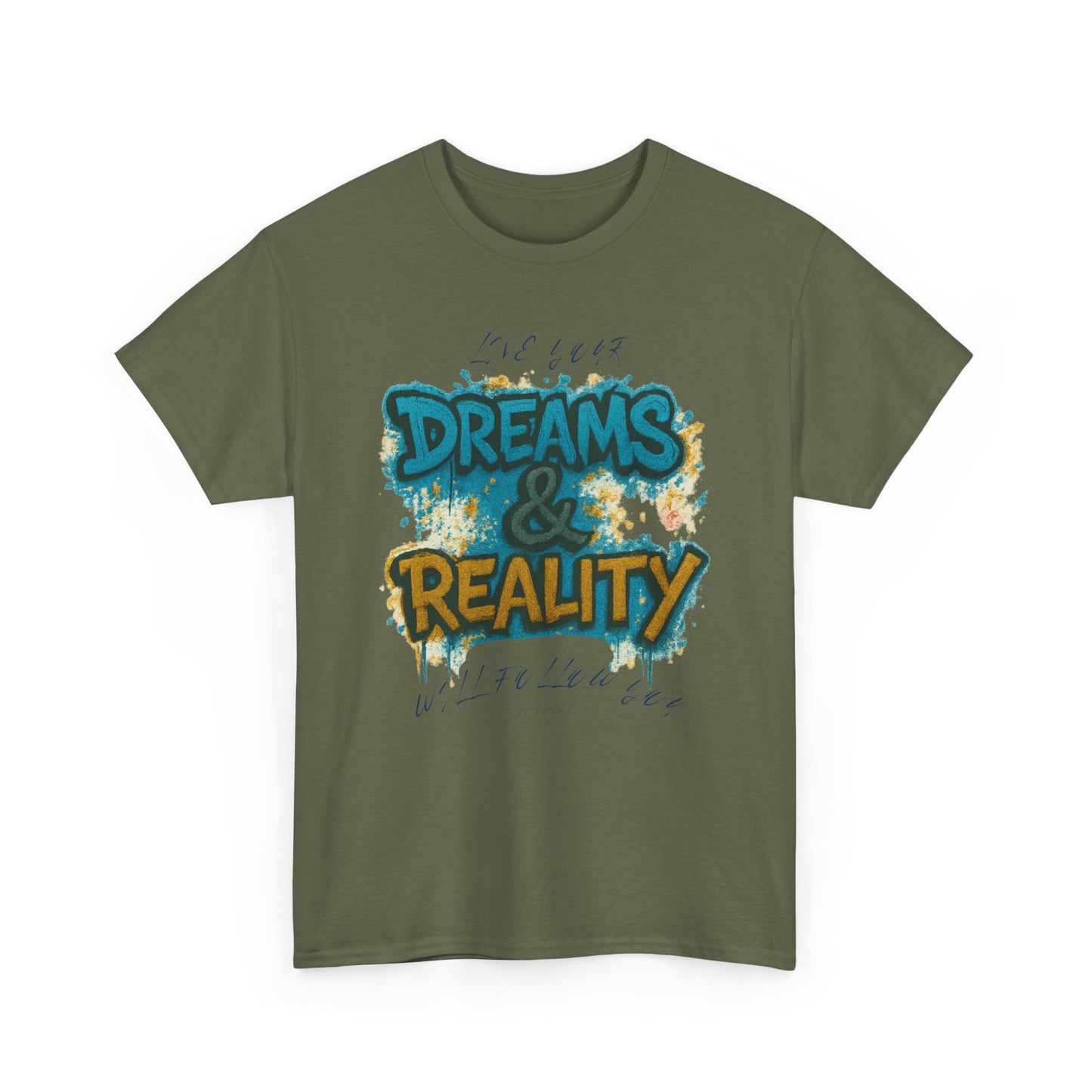 „Dreams & Reality“ – Graffiti Street Art T-Shirt