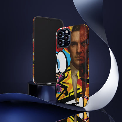 "Between Madness &amp; Temptation" – Devilishly good Pop Art phone case