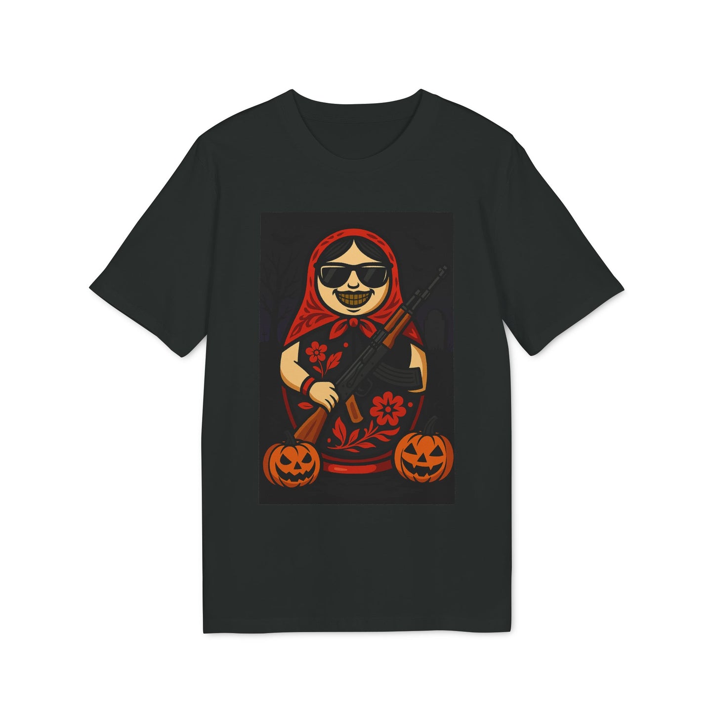 Halloween Matryoshka Madness T-Shirts – Limited Slavic Horror Edition | FreshFox Design