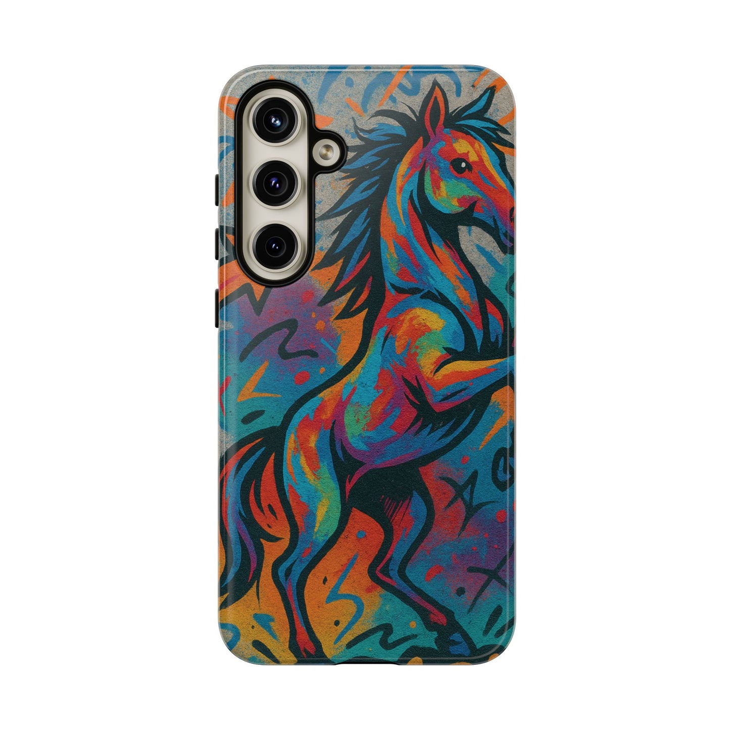„Horse Power – Graffiti Horse Street Art Design”
