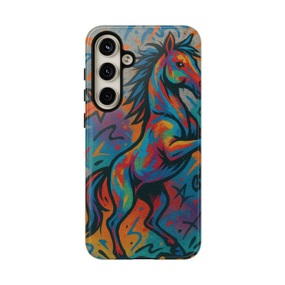 „Horse Power – Graffiti Horse Street Art Design”
