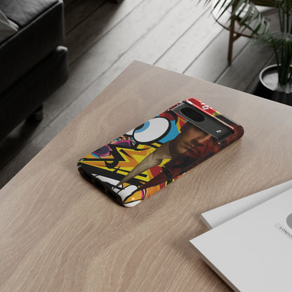 "Between Madness &amp; Temptation" – Devilishly good Pop Art phone case