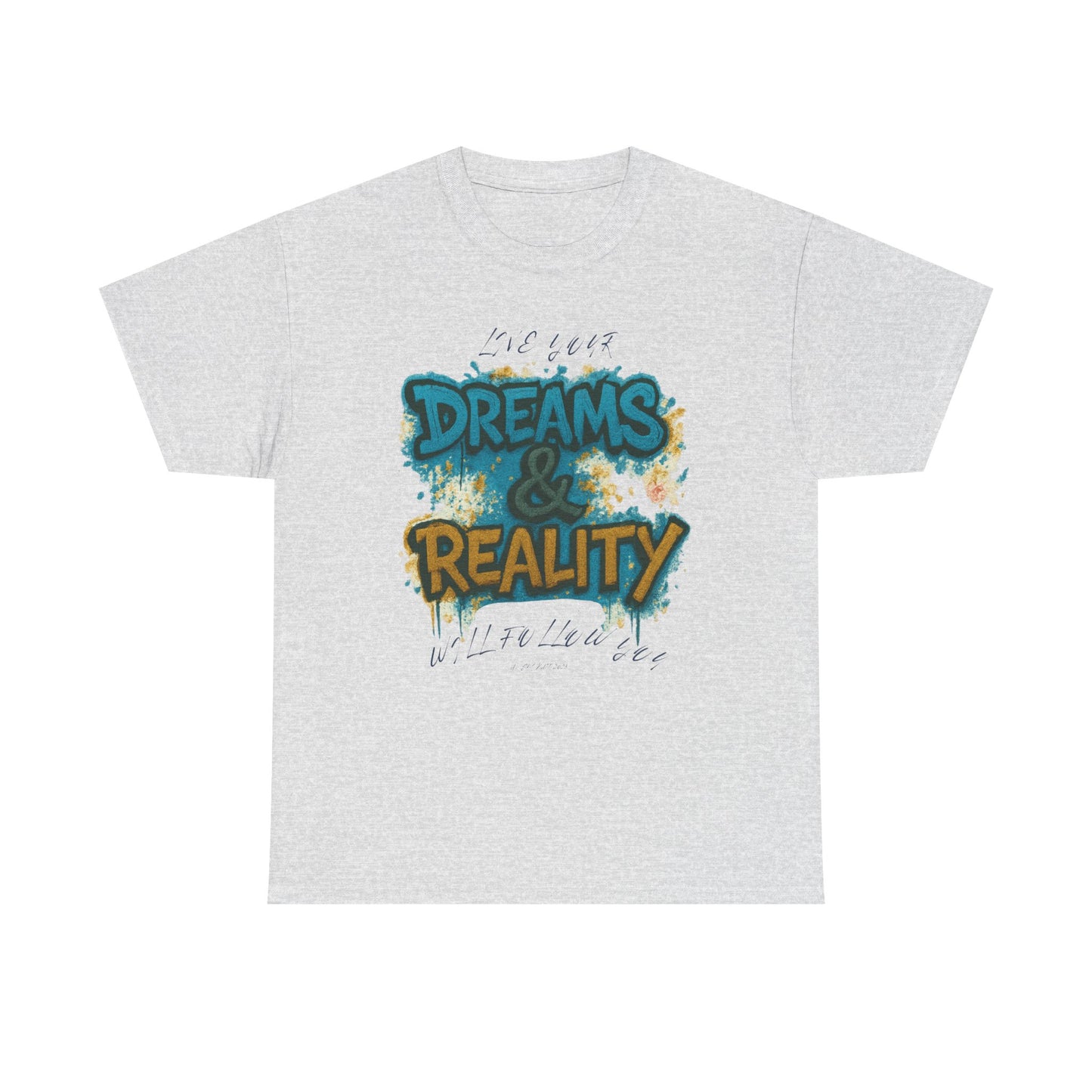 „Dreams & Reality“ – Graffiti Street Art T-Shirt