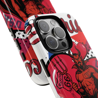 "From Hell with Love - Made in USA" phone case straight from hell