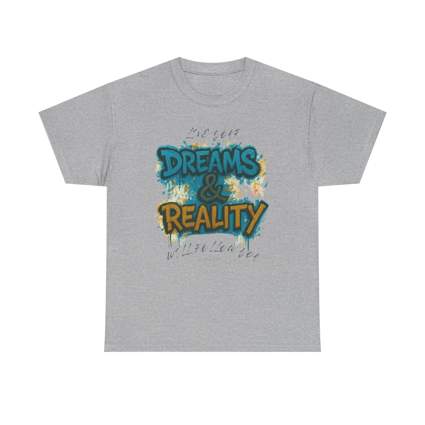 „Dreams & Reality“ – Graffiti Street Art T-Shirt
