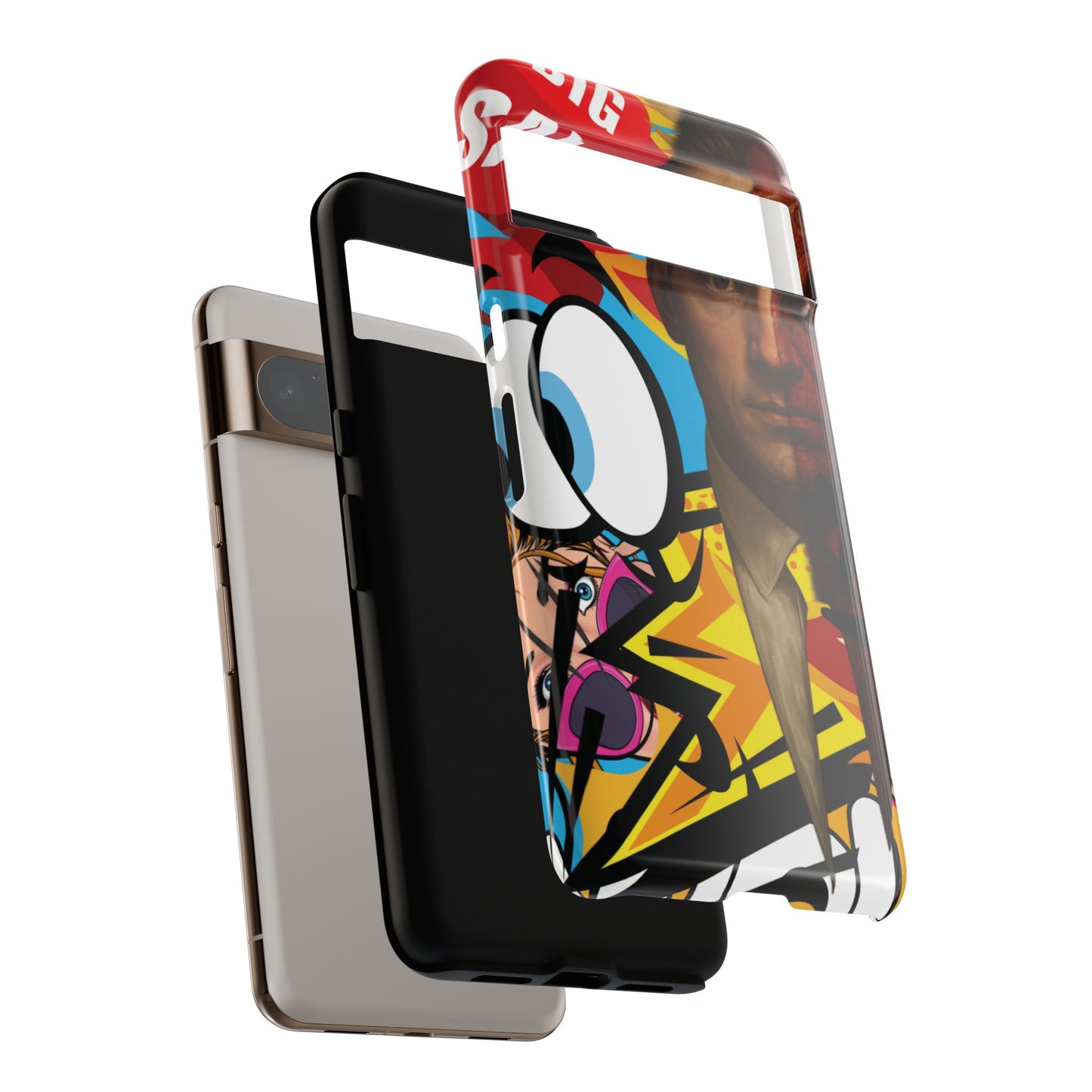 "Between Madness &amp; Temptation" – Devilishly good Pop Art phone case