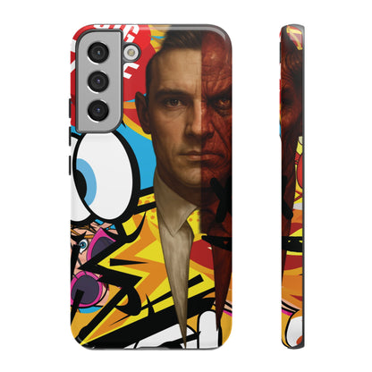 "Between Madness &amp; Temptation" – Devilishly good Pop Art phone case