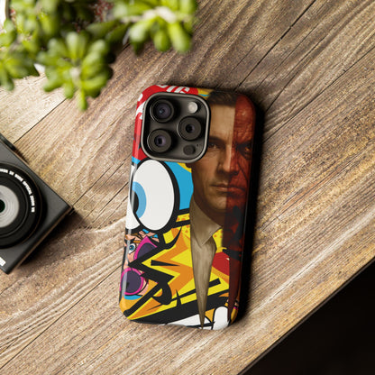 "Between Madness &amp; Temptation" – Devilishly good Pop Art phone case