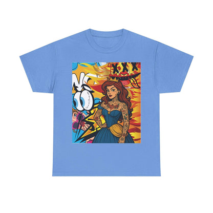 "„Inked Royalty – Schreib dein eigenes Märchen" Pop-Art T-Shirt Explosion