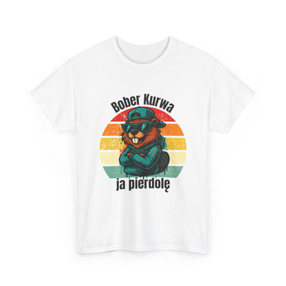 Street-Art Biber T-Shirt – Urban Cartoon mit Sonnenbrille & Hoodie