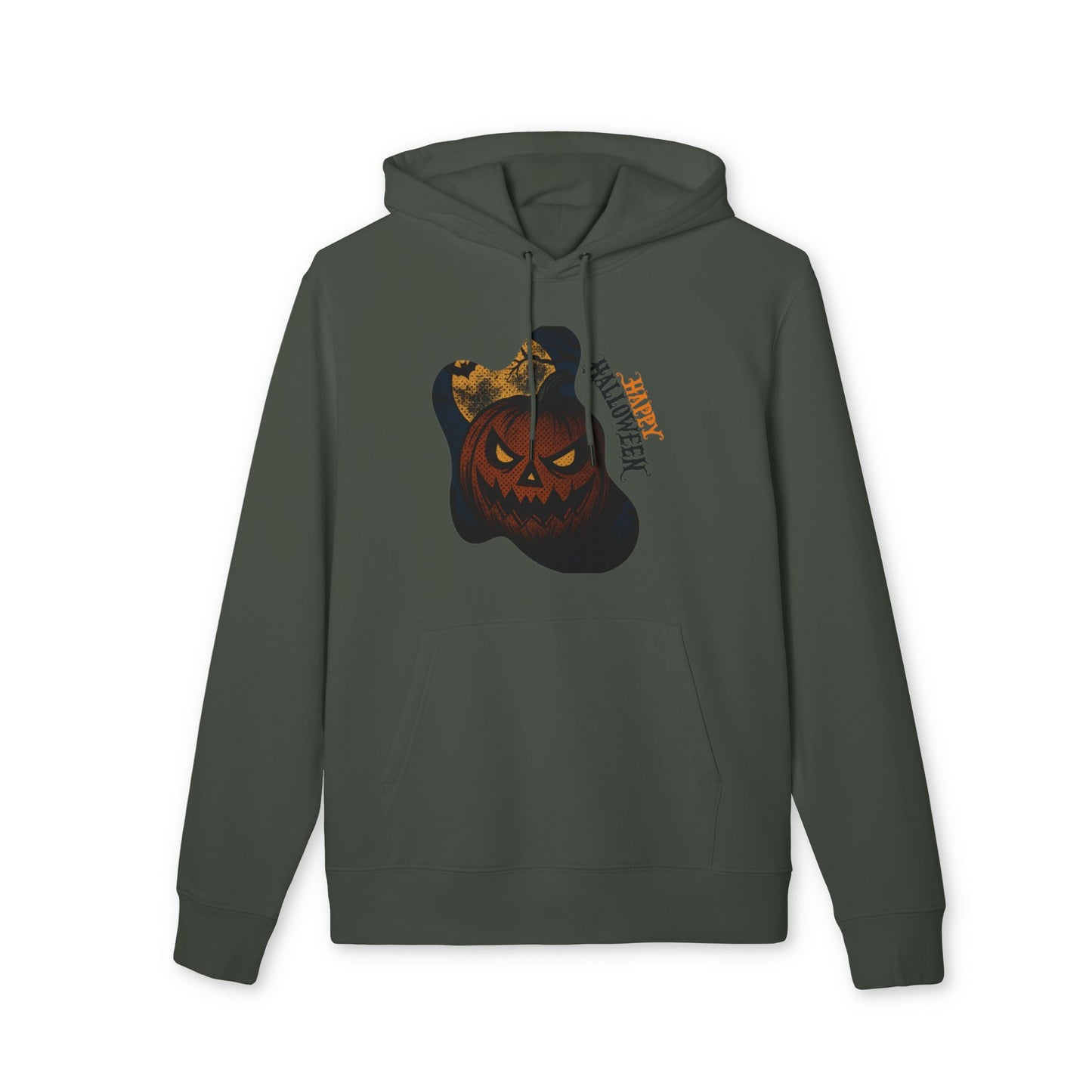 Halloween Pumpkin Hoodie – Limited Retro Horror Edition | FreshFox Design