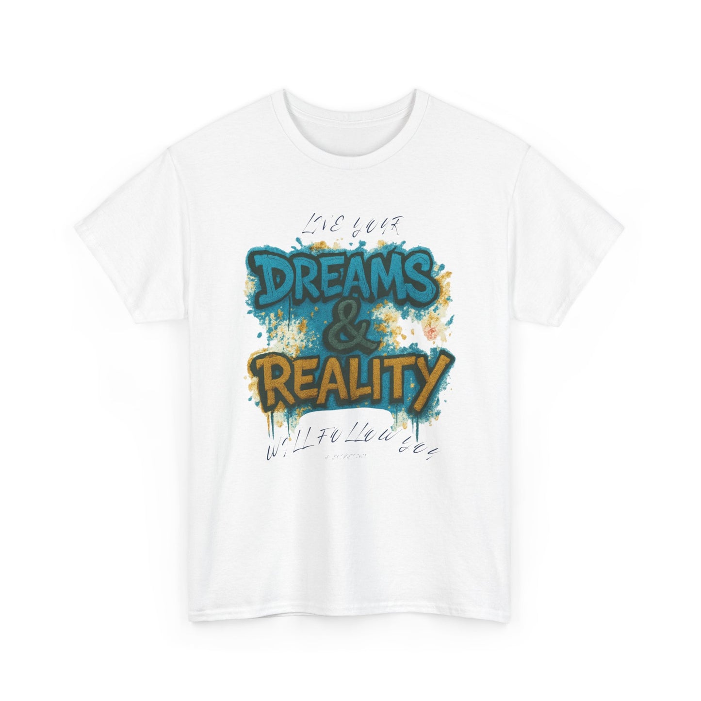 „Dreams & Reality“ – Graffiti Street Art T-Shirt
