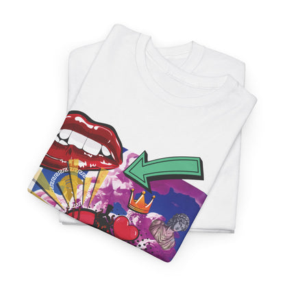 „Miłość, chaos i Sparta” – koszulka pop-art streetwear