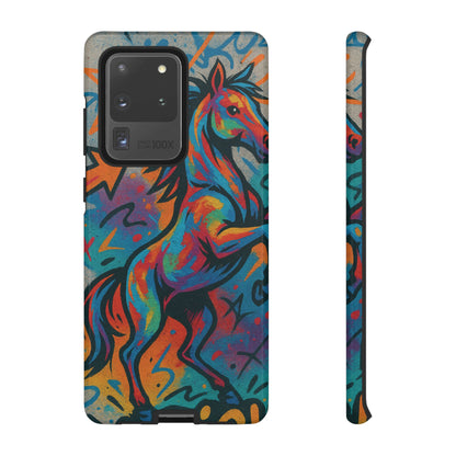 „Horse Power – Graffiti Horse Street Art Design”