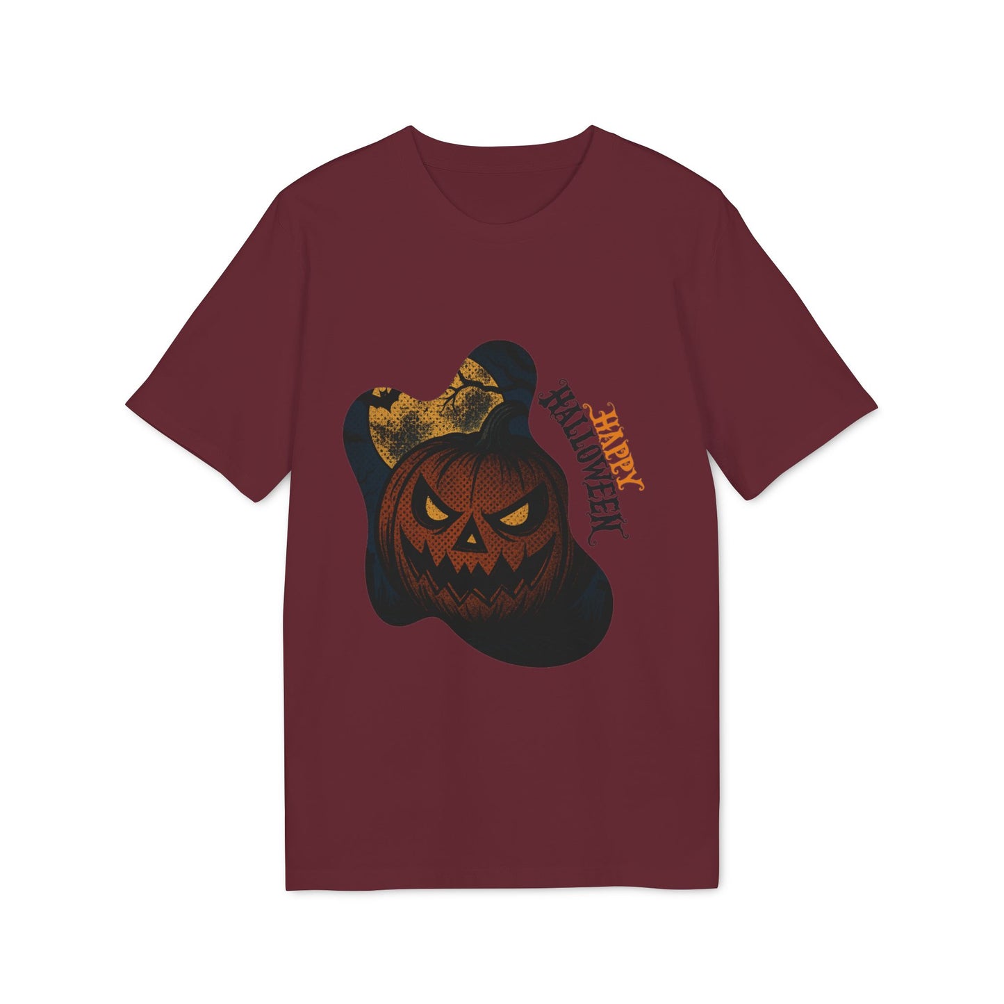 Halloween Pumpkin T-Shirts – Limited Retro Horror Edition | FreshFox Design