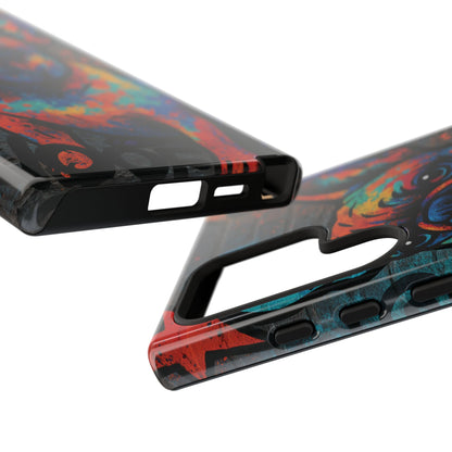 „Urban Woof – etui na telefon z motywem graffiti i psa w stylu street art”
