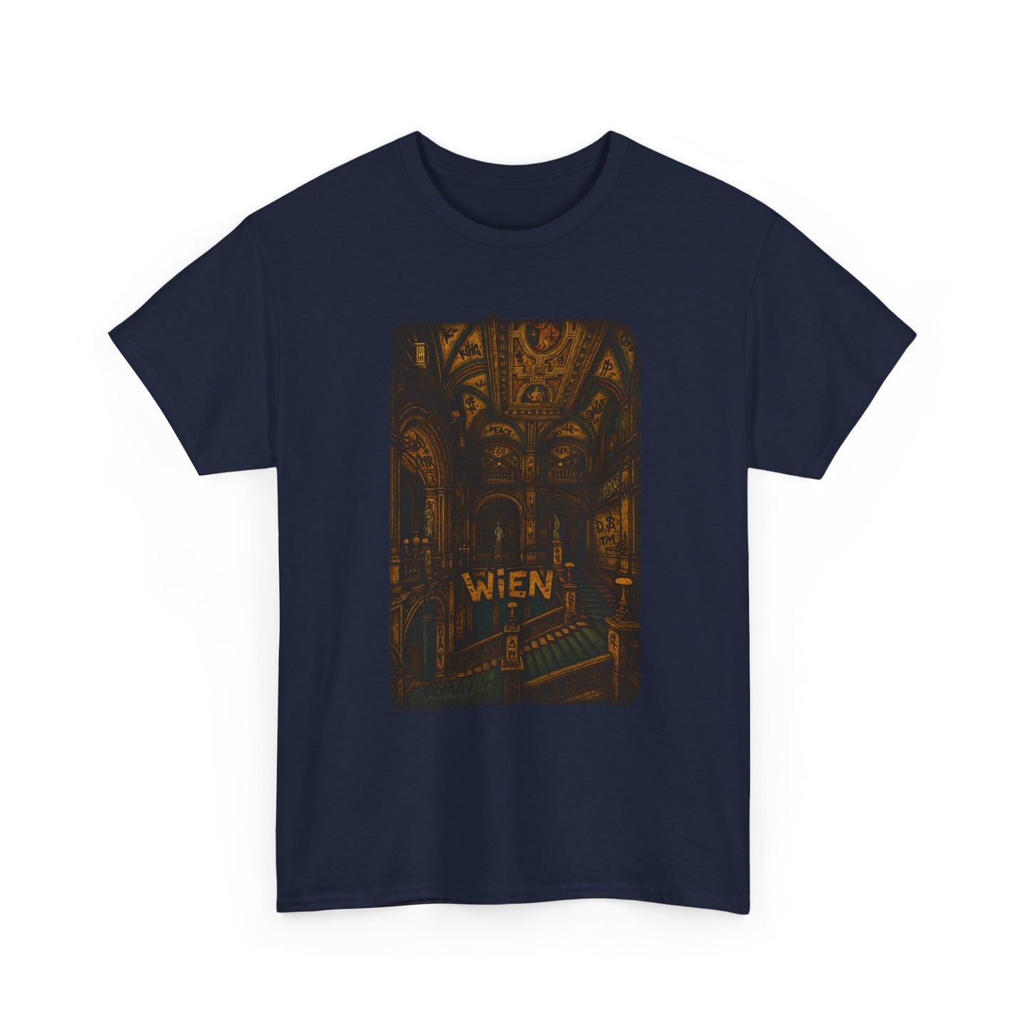 Street-Art Wien T-Shirt – Urban Streetstyle