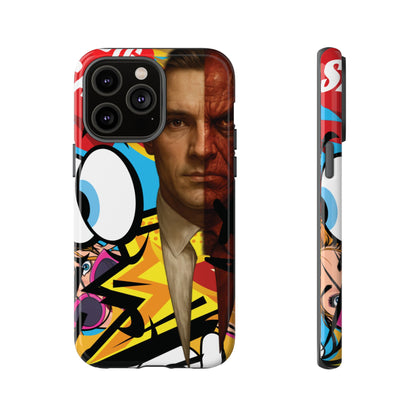 "Between Madness &amp; Temptation" – Devilishly good Pop Art phone case