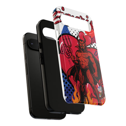 "From Hell with Love - Made in USA" phone case straight from hell