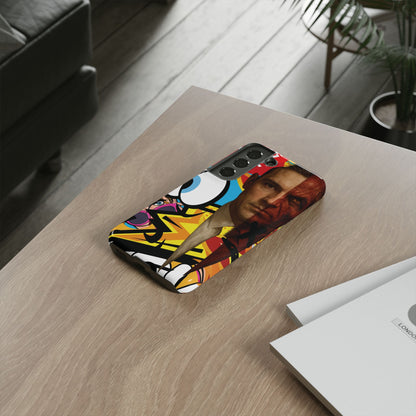 "Between Madness &amp; Temptation" – Devilishly good Pop Art phone case