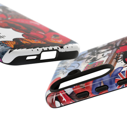 “Speak of the Devil” – Britpop meets Prince of Hell Phone Case