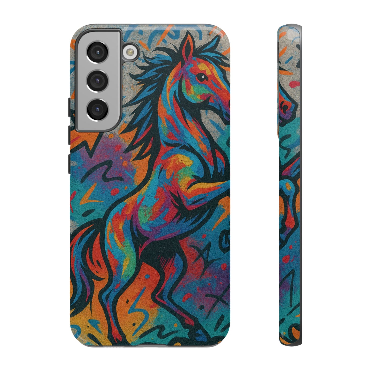 „Horse Power – Graffiti Horse Street Art Design”