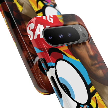 "Between Madness &amp; Temptation" – Devilishly good Pop Art phone case