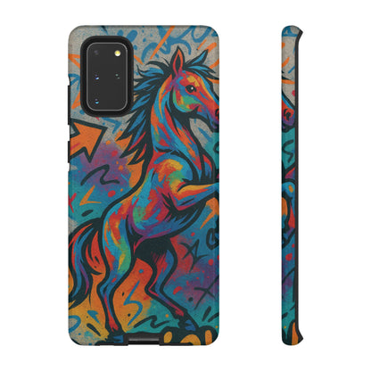 „Horse Power – Graffiti Horse Street Art Design”