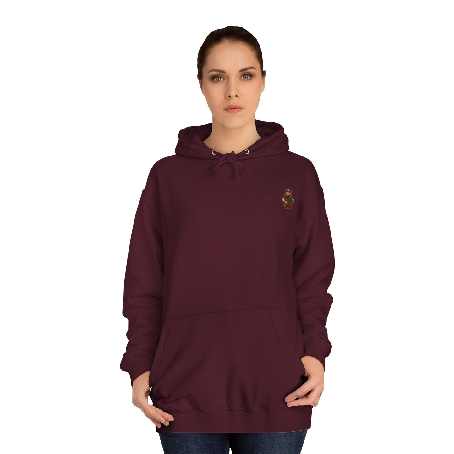 Bober Kwa – Slavic Pop-Art Hoodie with Beaver Attitude