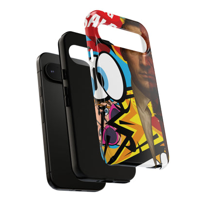 "Between Madness &amp; Temptation" – Devilishly good Pop Art phone case