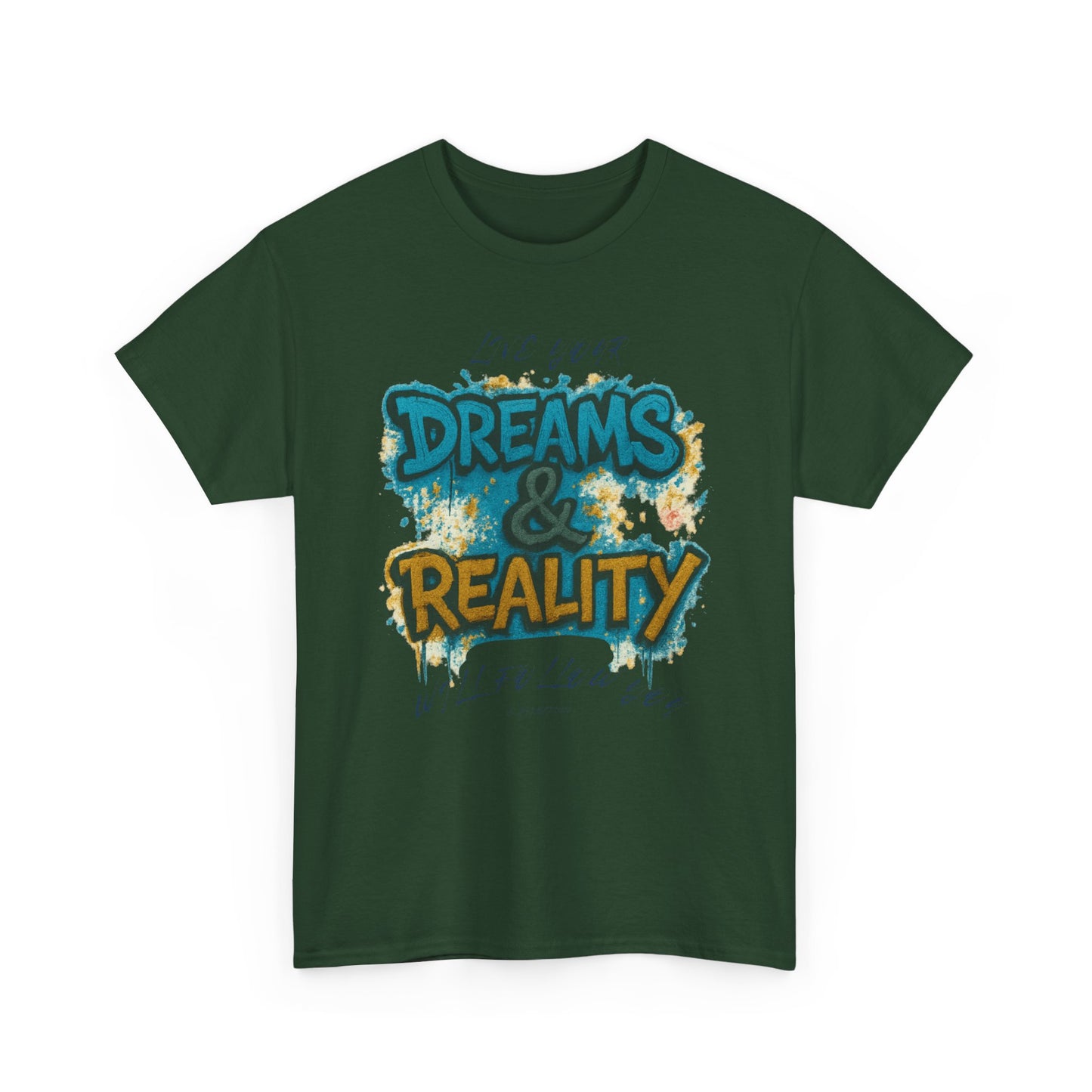 „Dreams & Reality“ – Graffiti Street Art T-Shirt
