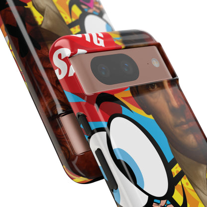 "Between Madness &amp; Temptation" – Devilishly good Pop Art phone case