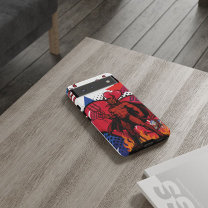"From Hell with Love - Made in USA" phone case straight from hell