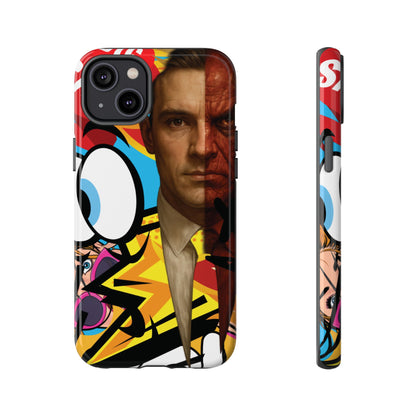 "Between Madness &amp; Temptation" – Devilishly good Pop Art phone case