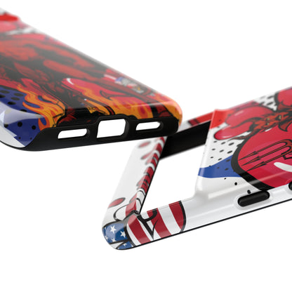 "From Hell with Love - Made in USA" phone case straight from hell
