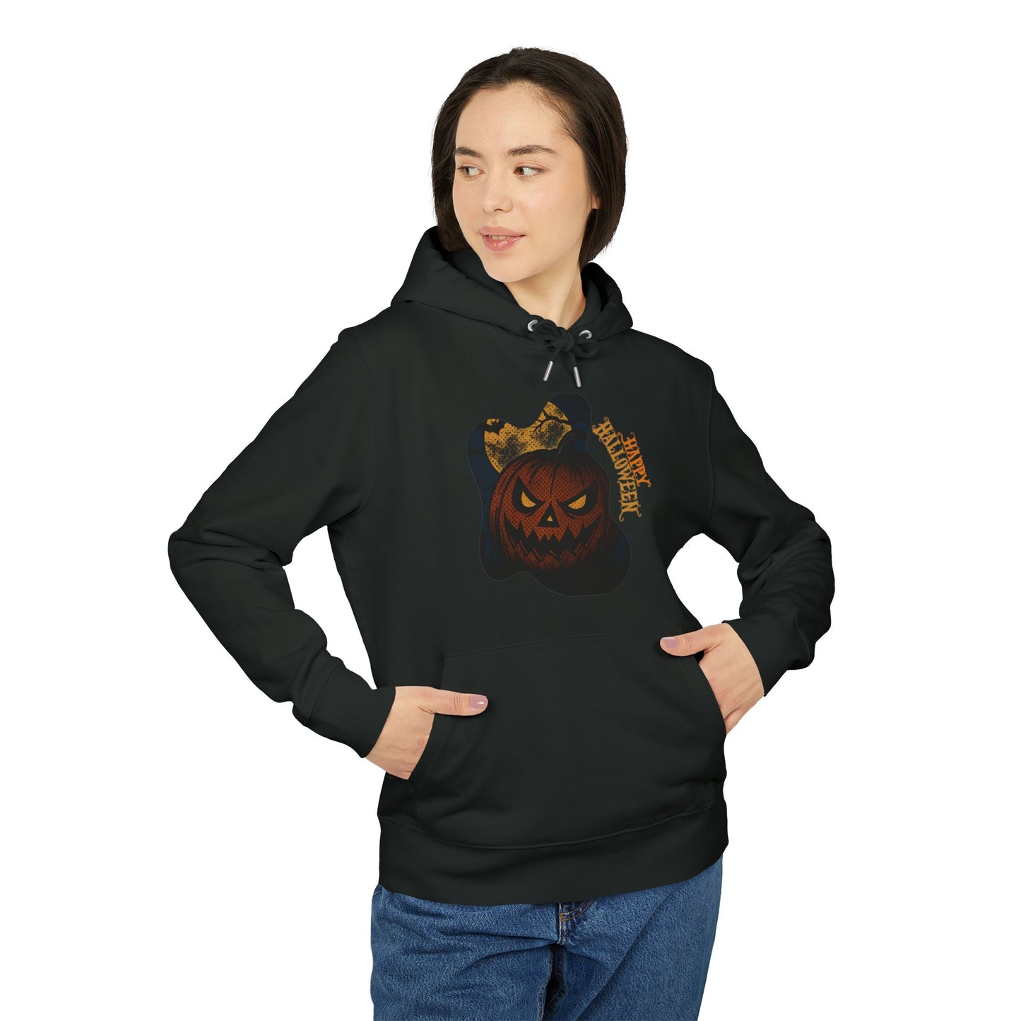 Halloween Pumpkin Hoodie – Limited Retro Horror Edition | FreshFox Design