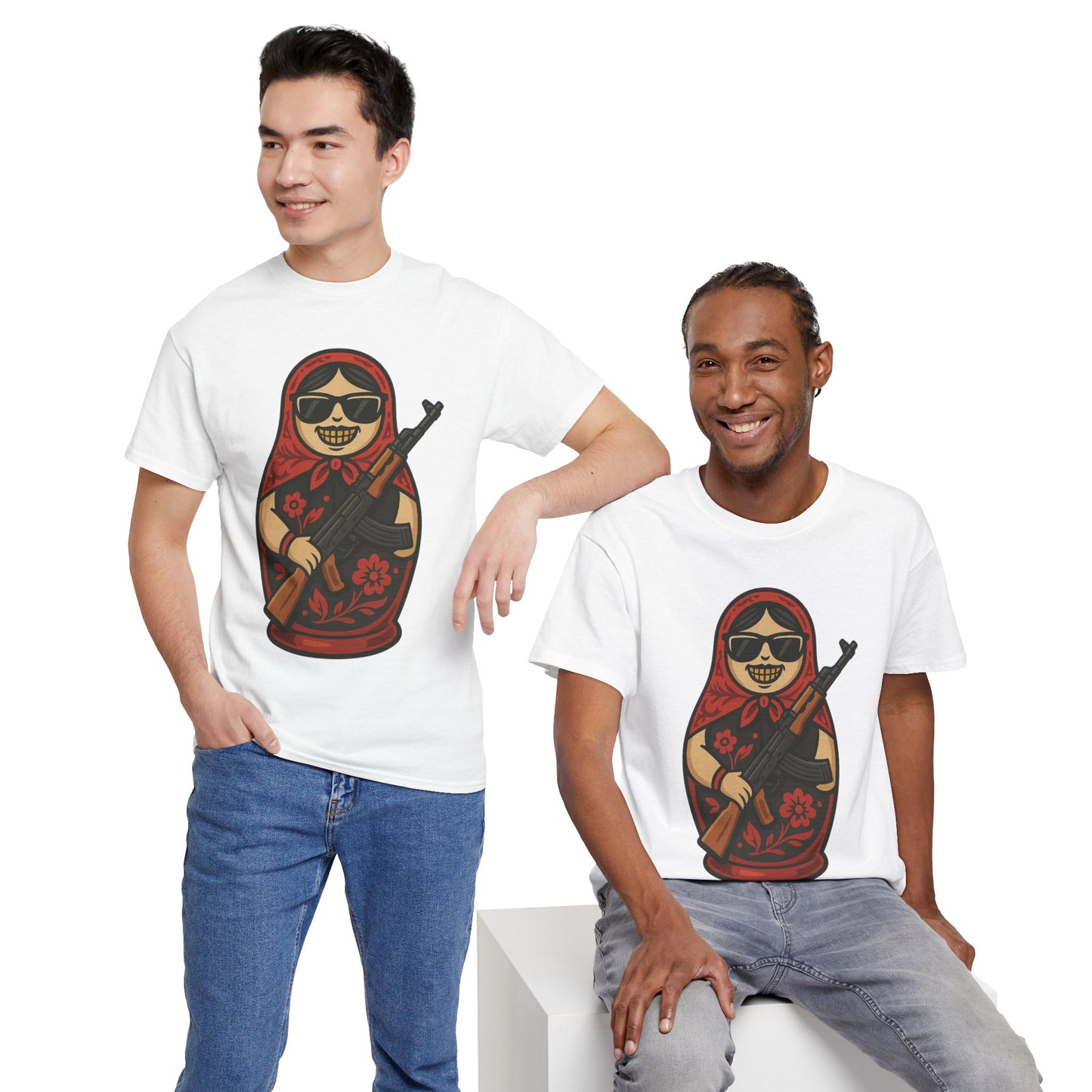 Koszulka Matryoshka Madness – Slavic Gangsta
