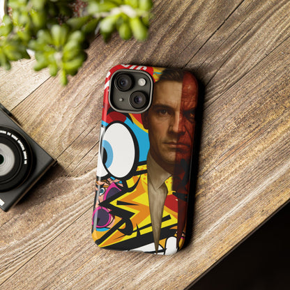 "Between Madness &amp; Temptation" – Devilishly good Pop Art phone case
