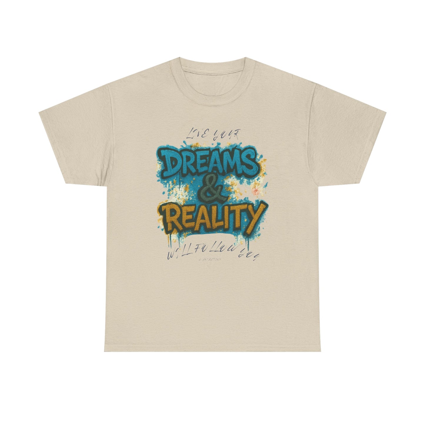 „Dreams & Reality“ – Graffiti Street Art T-Shirt