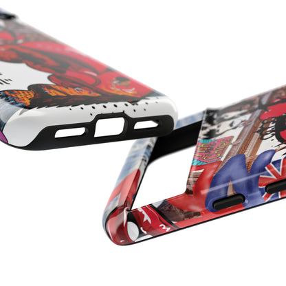 “Speak of the Devil” – Britpop meets Prince of Hell Phone Case
