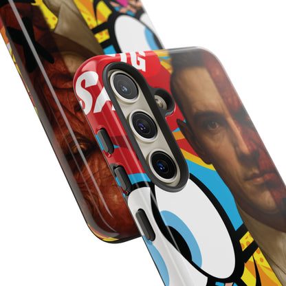 "Between Madness &amp; Temptation" – Devilishly good Pop Art phone case