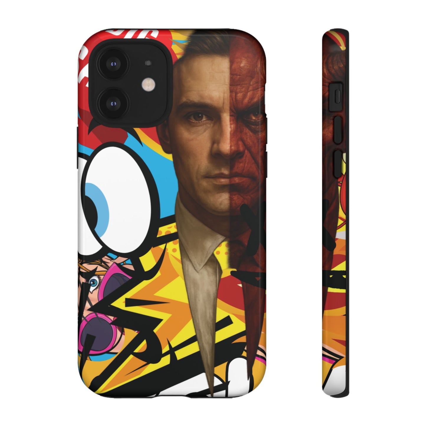 "Between Madness &amp; Temptation" – Devilishly good Pop Art phone case