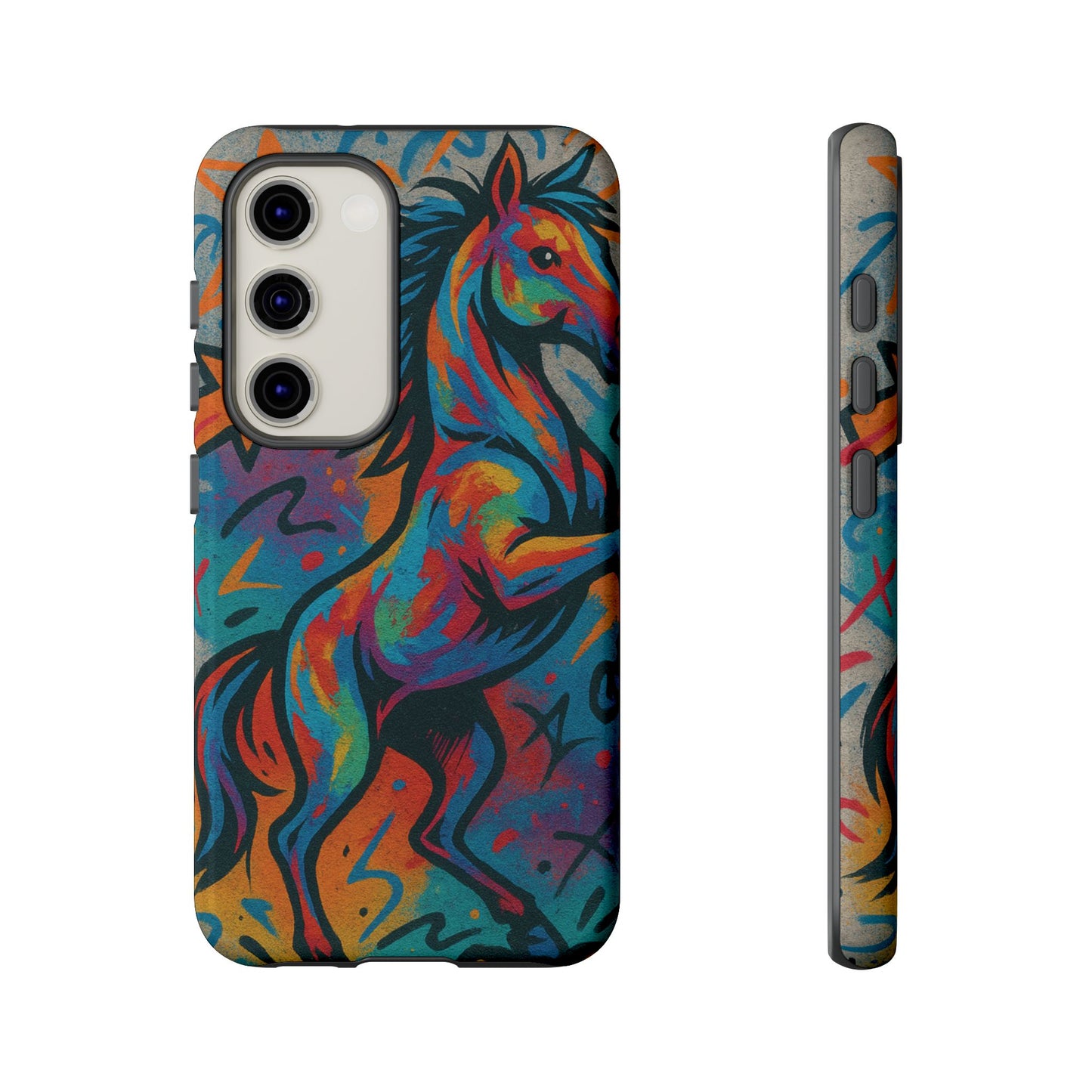 „Horse Power – Graffiti Horse Street Art Design”