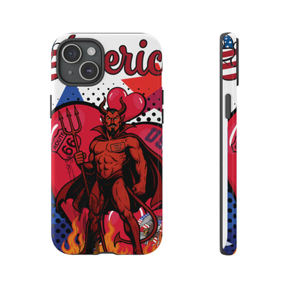 "From Hell with Love - Made in USA" phone case straight from hell