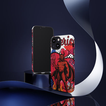 "From Hell with Love - Made in USA" phone case straight from hell