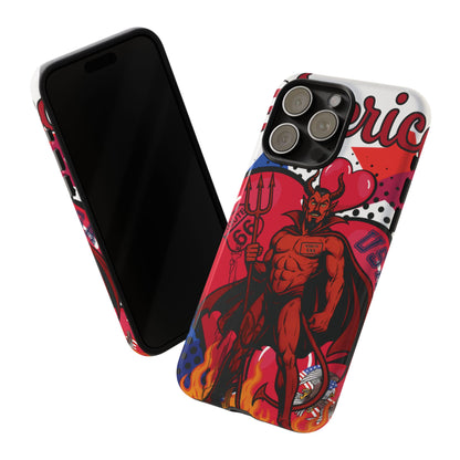 "From Hell with Love - Made in USA" phone case straight from hell