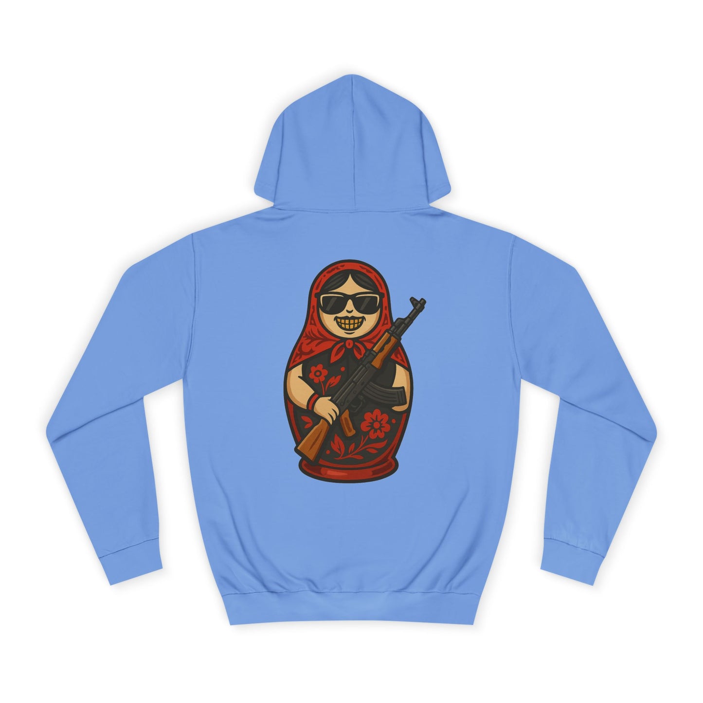 Bober Kwa – Bluza z kapturem w stylu słowiańskim pop-art z motywem bobra