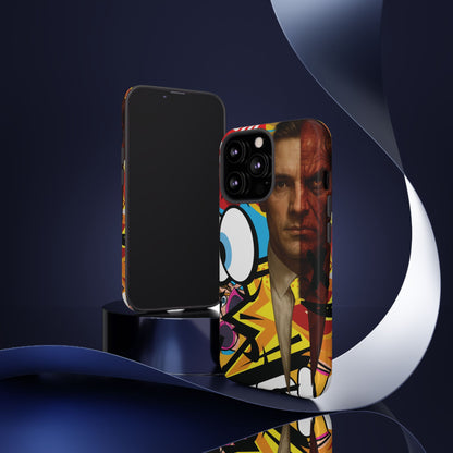 "Between Madness &amp; Temptation" – Devilishly good Pop Art phone case